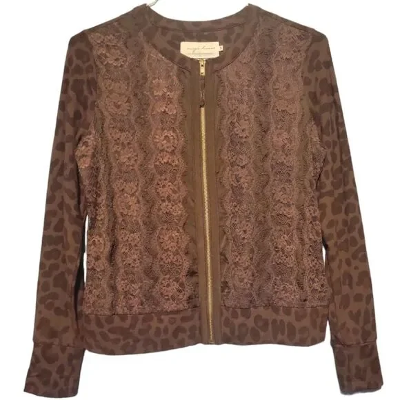 Evy's Tree 'The Olivia' Zip Up Animal Print Jacket - M - Picture 4 of 10